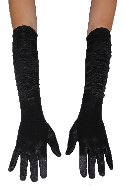 GUANTI LYCRA NERO DONNA